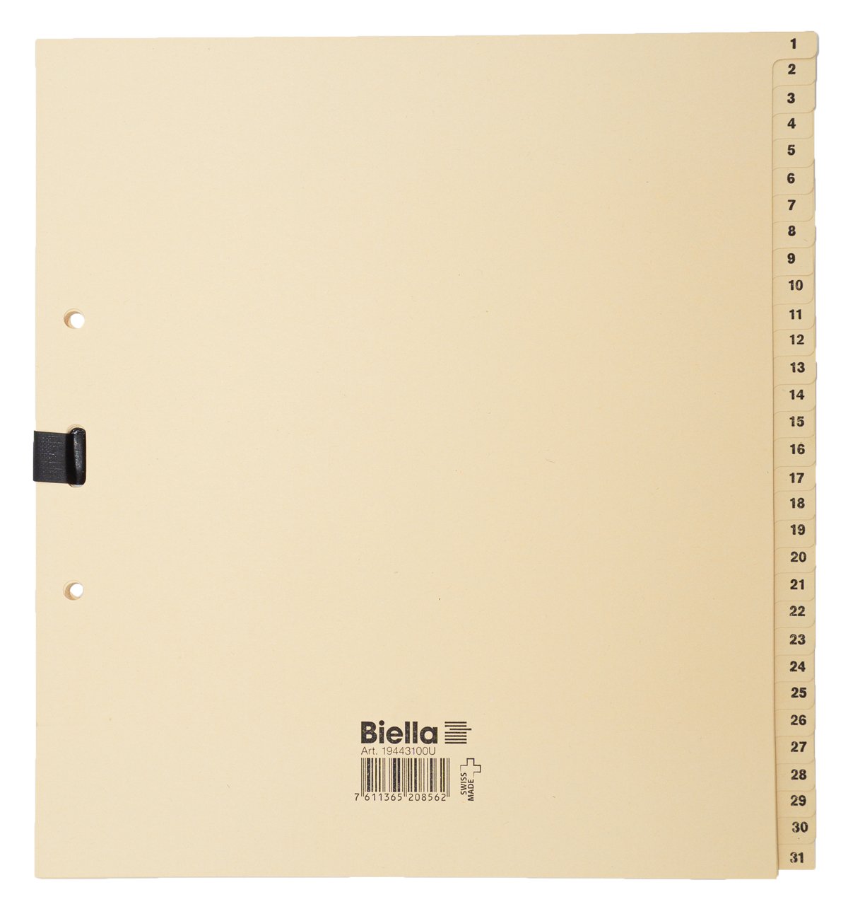 Biella Kartonregister A4 115gr 1-31 teildeckend Pic3