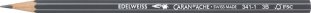 Caran d'Ache crayons 3B vernis gris