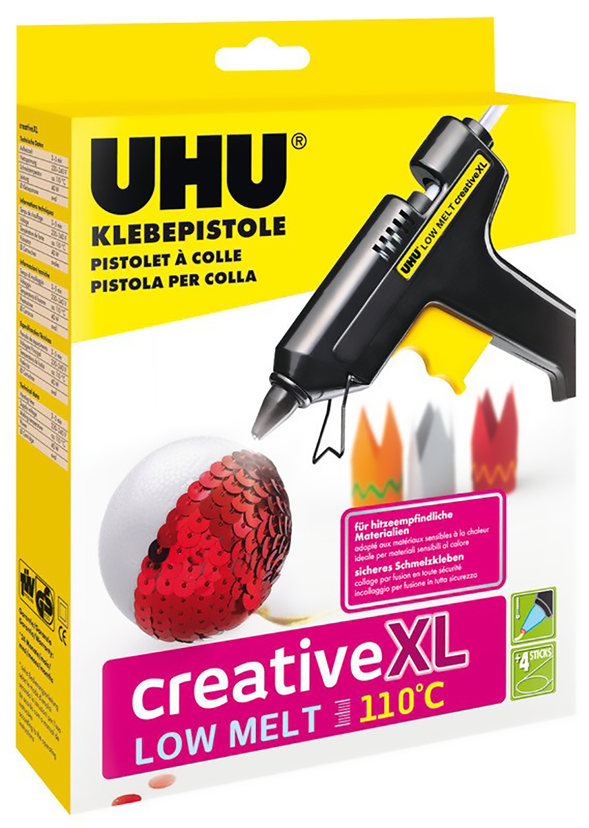 Uhu Klebepistole Creative - Low Melt 110°C LT110XL 380g 40W Pic1