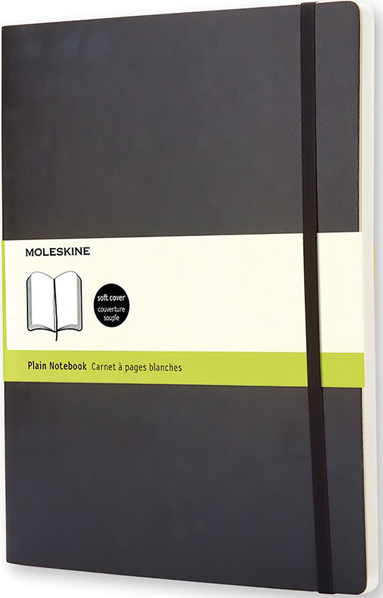 Moleskine Notizbuch Classic Soft Cover XL blanko Pic1