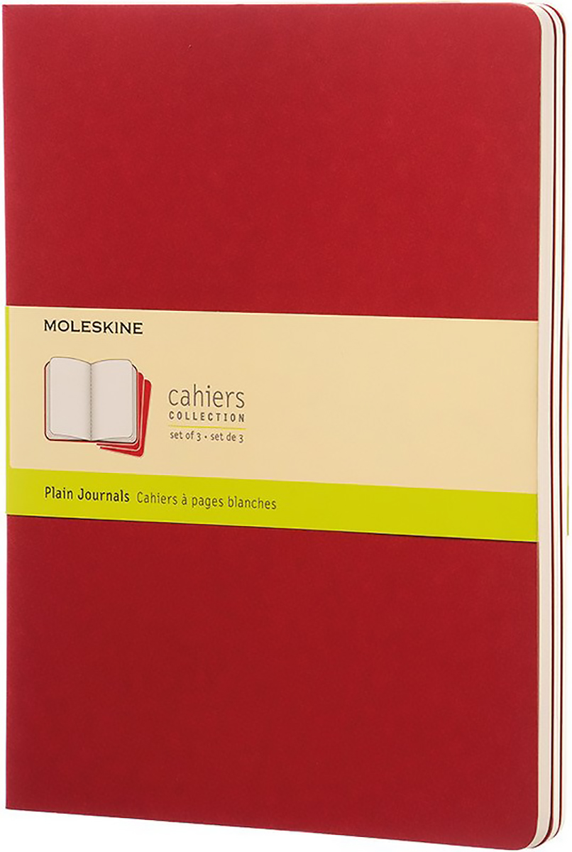 Moleskine Notizhefte Cahier Xtra Large blanko à 120 Seiten Pic1