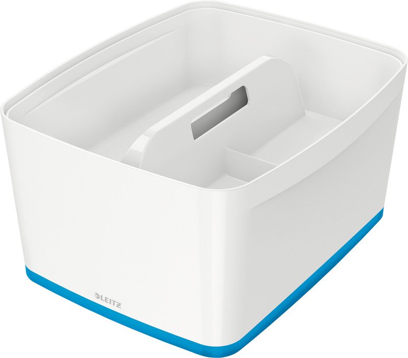 Leitz Mybox Aufbewahrungsbox Gross weiss/blau Pic2