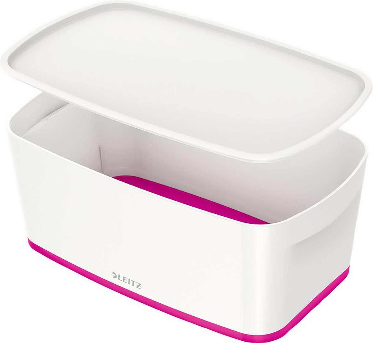 Leitz Mybox Aufbewahrungsbox klein weiss/pink Pic1