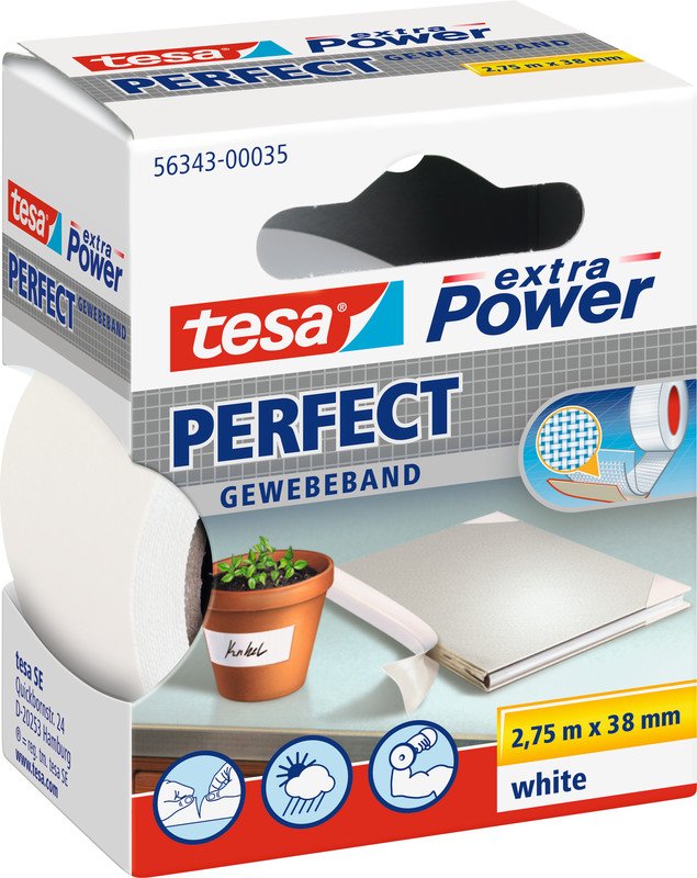 Tesa Gewebeband extra Power 38mmx2.75m Pic1