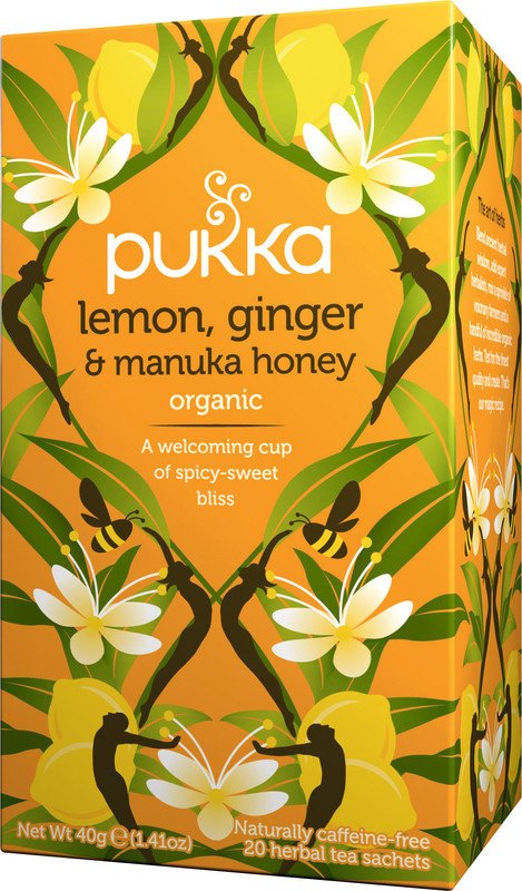 PUKKA Teebeutel Kräuter- und Früchtetee Lemon, Ginger Pic1