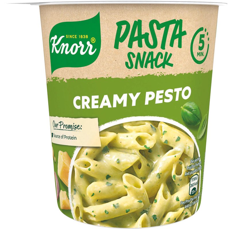 Knorr Pasta Snack Creamy Pesto 68g Pic1