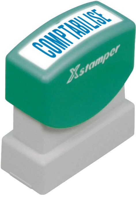 X-Stamper Comptabilisé bleu Pic1