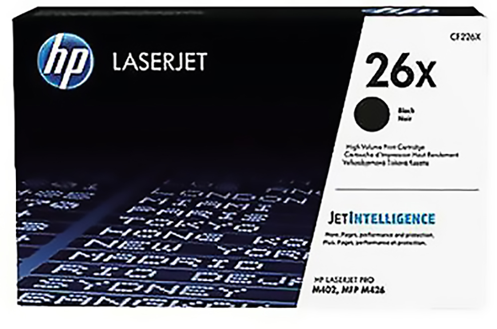 HP Toner 26X schwarz Pic1