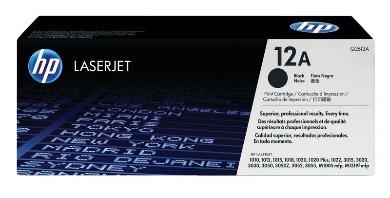 HP Toner 12A schwarz Pic1