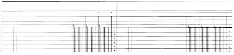 Simplex Statistik Buch A4 3 Kolonnen 40 Blatt Pic2