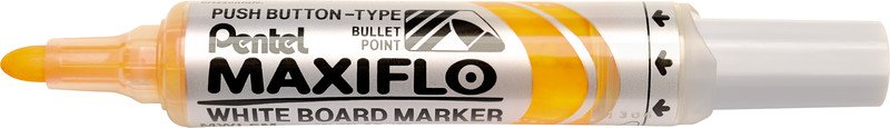 Pentel Whiteboard Marker Maxiflo gelb Pic1