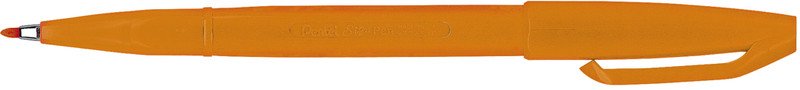 Pentel Faserschreiber Sign Pen 2mm orange Pic1