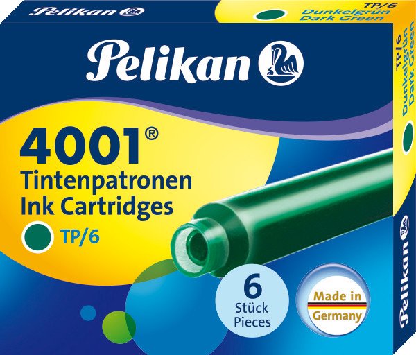 Pelikan Tintenpatronen Standard TP6 à 6 Pic1