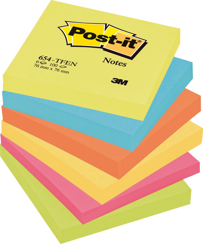 Post-it Haftnotizen Energy 76x76mm à 6 Pic1