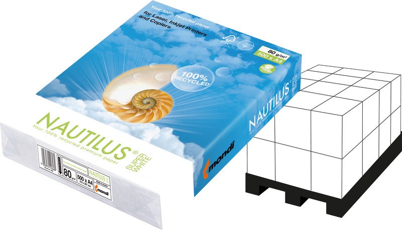 Nautilus Papier super white A4 80g Pic1