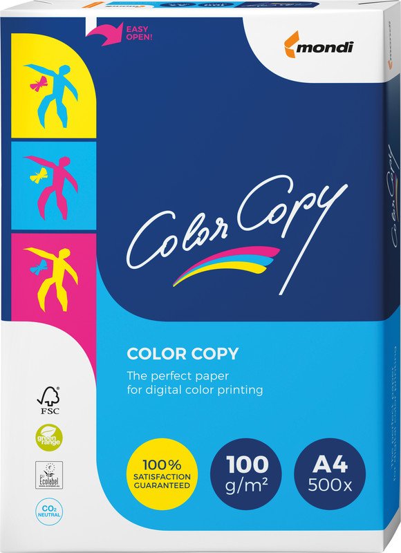 Color Copy Farblaserpapier FSC A4 100gr à 500 Pic2