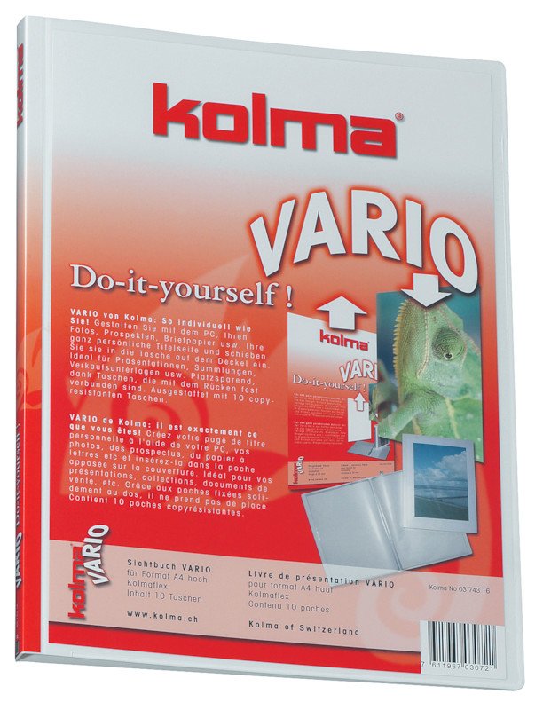 Kolma Kolmaflex Vario A4 weiss Pic1