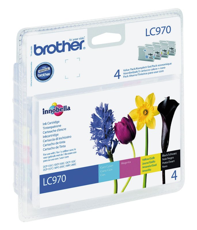 Brother InkJet Value Pack LC-970VAL CMYBK Pic1