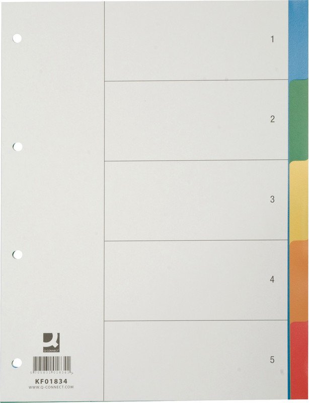 Connect Register PP A4 5-teilig mit Indexblatt Pic1