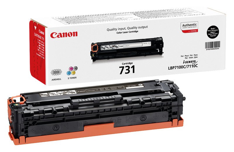 Canon Toner 731 BK noir Pic1