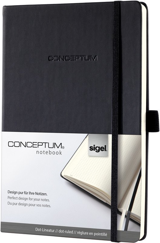 Sigel Notizbuch Conceptum hardcover A5 punktkariert Pic2