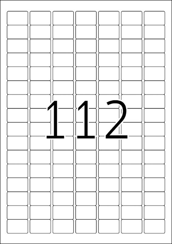 Herma Etiketten wiederablösbar 25.4x16.9mm à 25 Pic2