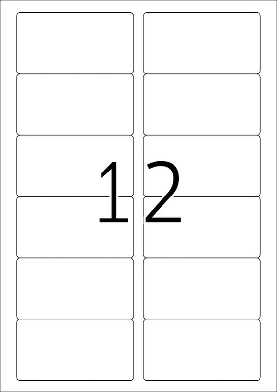 Herma Adressetiketten 88.9x46.6mm à 100 Pic2