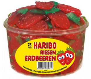 Haribo Riesen Erdbeeren 15gr Pic1