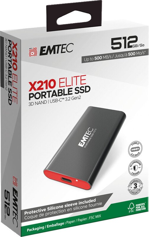 Emtec externes SSD-Laufwerk ELITE X210 512GB Pic4