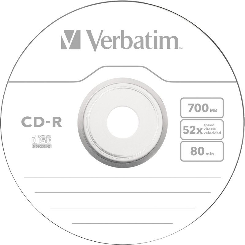 Verbatim CD-R 700/80/52x à 25 Pic2