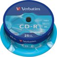 Verbatim CD-R 700/80/52x à 25