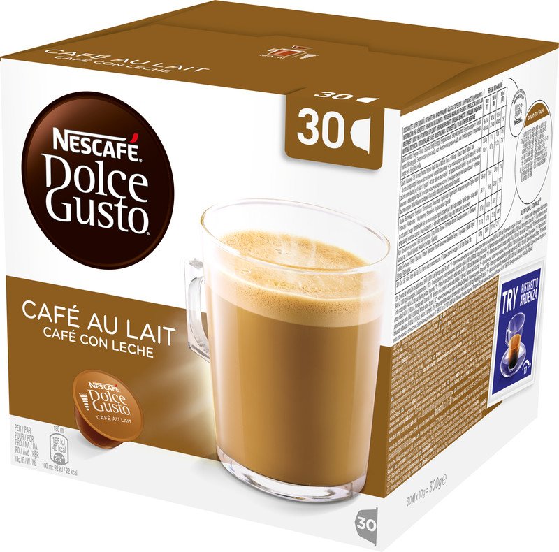 Nescafé Dolce Gusto Café au Lait à 30 Kapseln Pic1