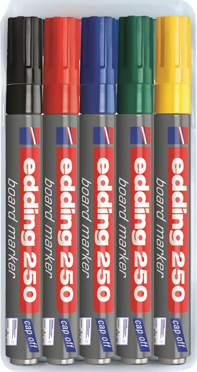 Edding Whiteboard Marker 250-E5 5er Etui Pic1