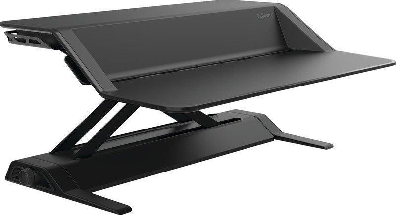 Fellowes Lotus Sitz-Steh Desktop Workstation Pic2