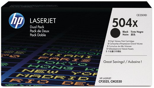 HP Toner 504X schwarz Pic1