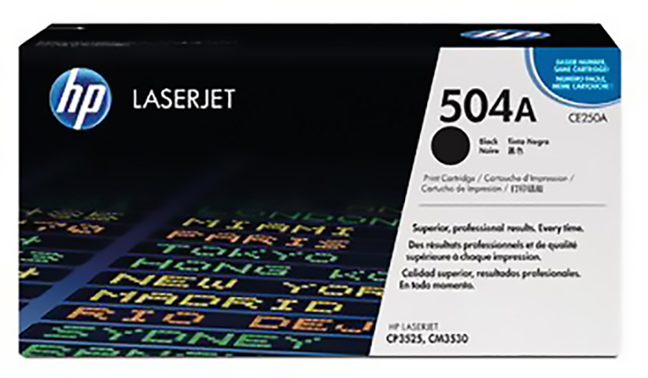 HP Toner 504A schwarz Pic1