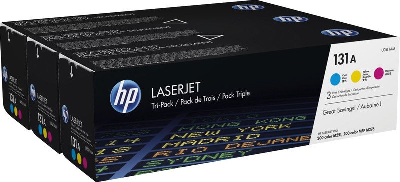 HP Toner 131A Multipack CMY Pic1