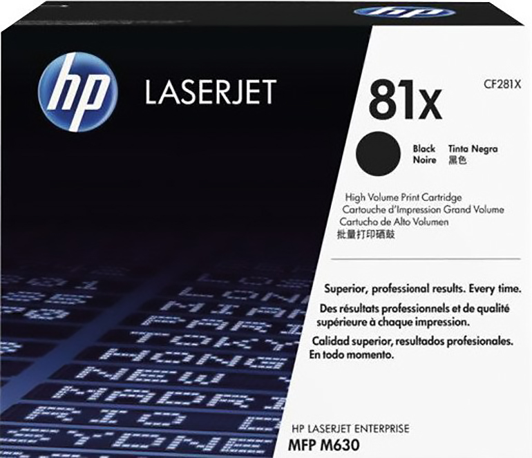 HP Toner 81X schwarz Pic1