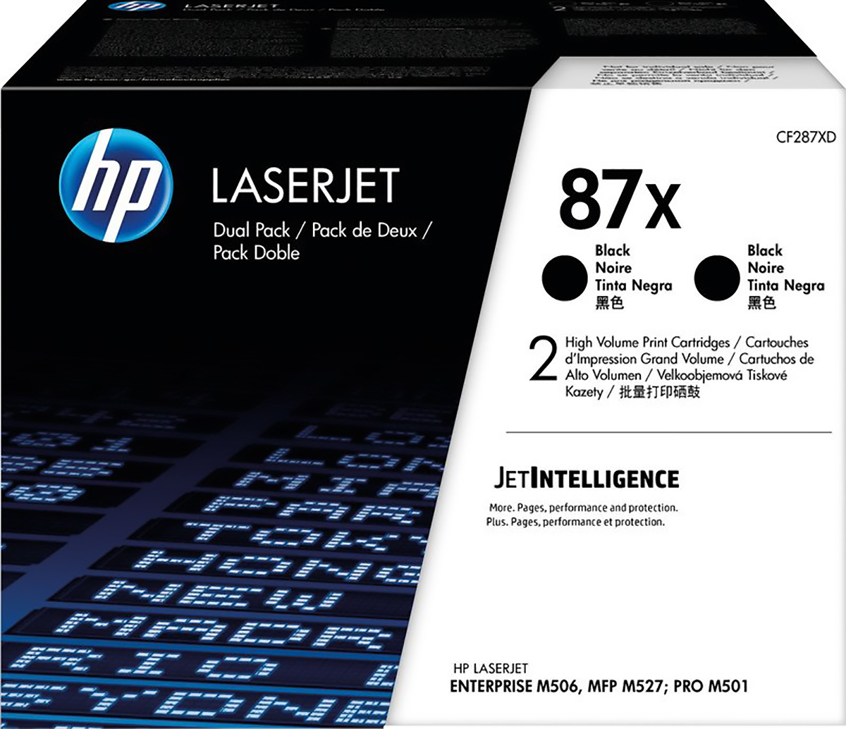 HP Toner 87X schwarz Pic1