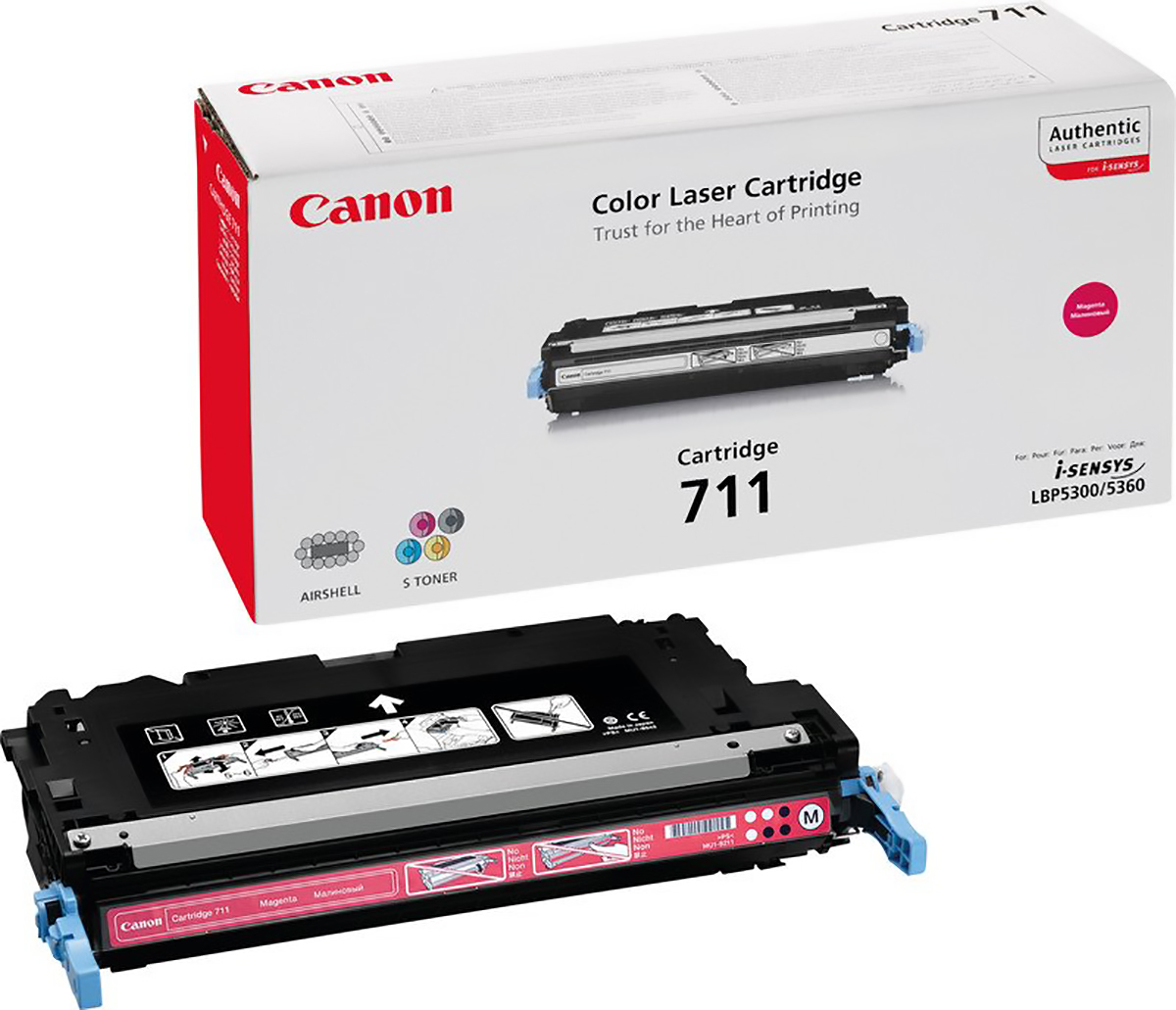 Canon Toner 711 M magenta Pic1