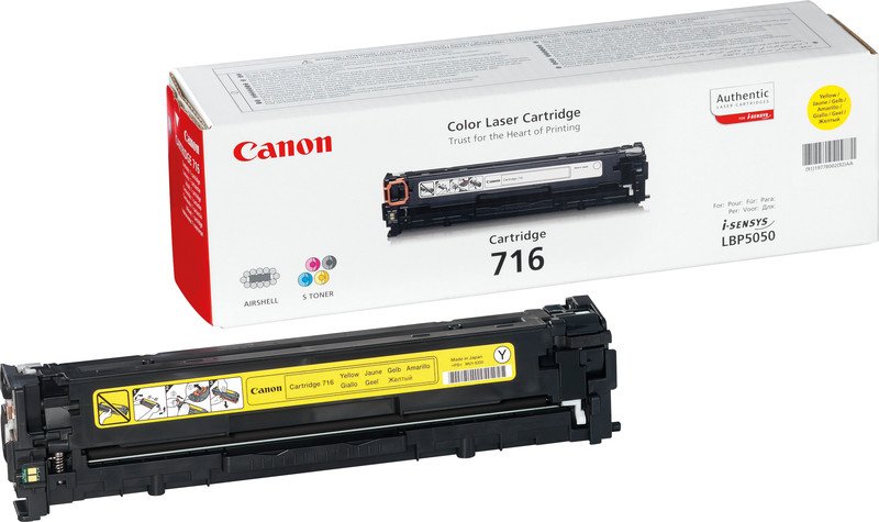 Canon Toner 716 Y yellow Pic1