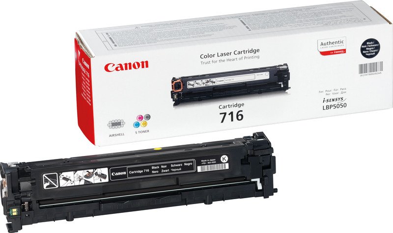 Canon Toner 716 BK schwarz Pic1