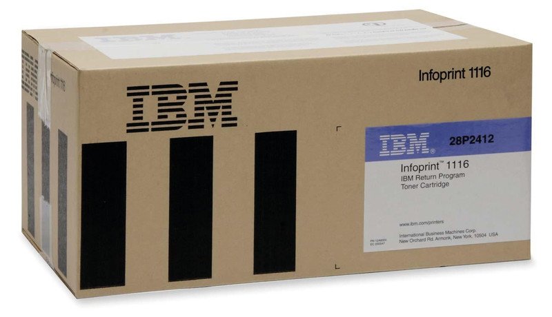 IBM Toner Return 28P2412 schwarz Pic1