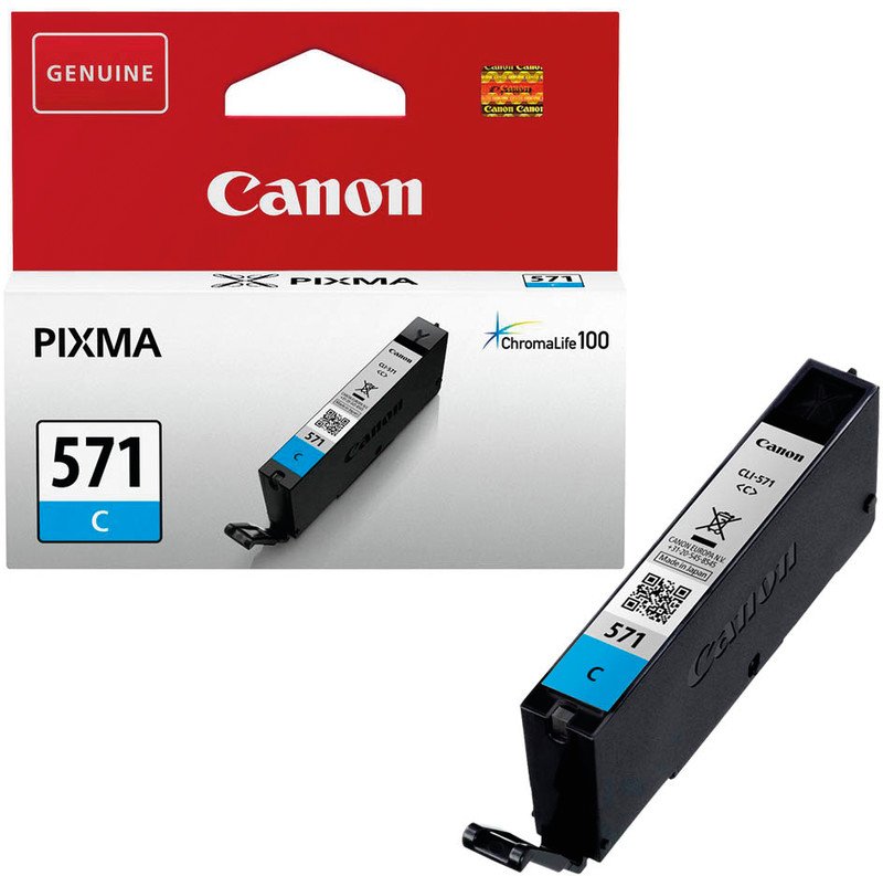 Canon InkJet CLI-571C  cyan Pic1