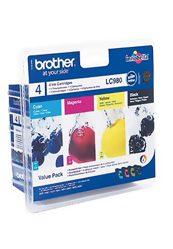 Brother InkJet Value Pack LC-980VAL CMYBK Pic1