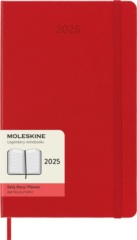 Moleskine Geschäftsagenda hardcover Daily 1T/1S 2025 Pic1