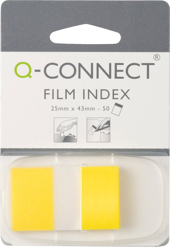 Connect Index Marker 25x43mm gelb Pic1