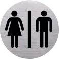 Helit pictogramme mural/porte Toilettes Hommes/Dames