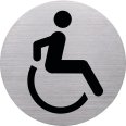Helit pictogramme mural/porte Toilettes handicapés