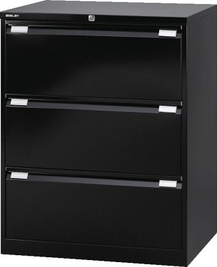 Bisley Hängeregistraturschrank Doppelbahnig 3 Schubladen